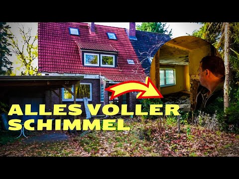 Das verlassene Einfamilienhaus - Lost Place mit Mega-Schimmel!