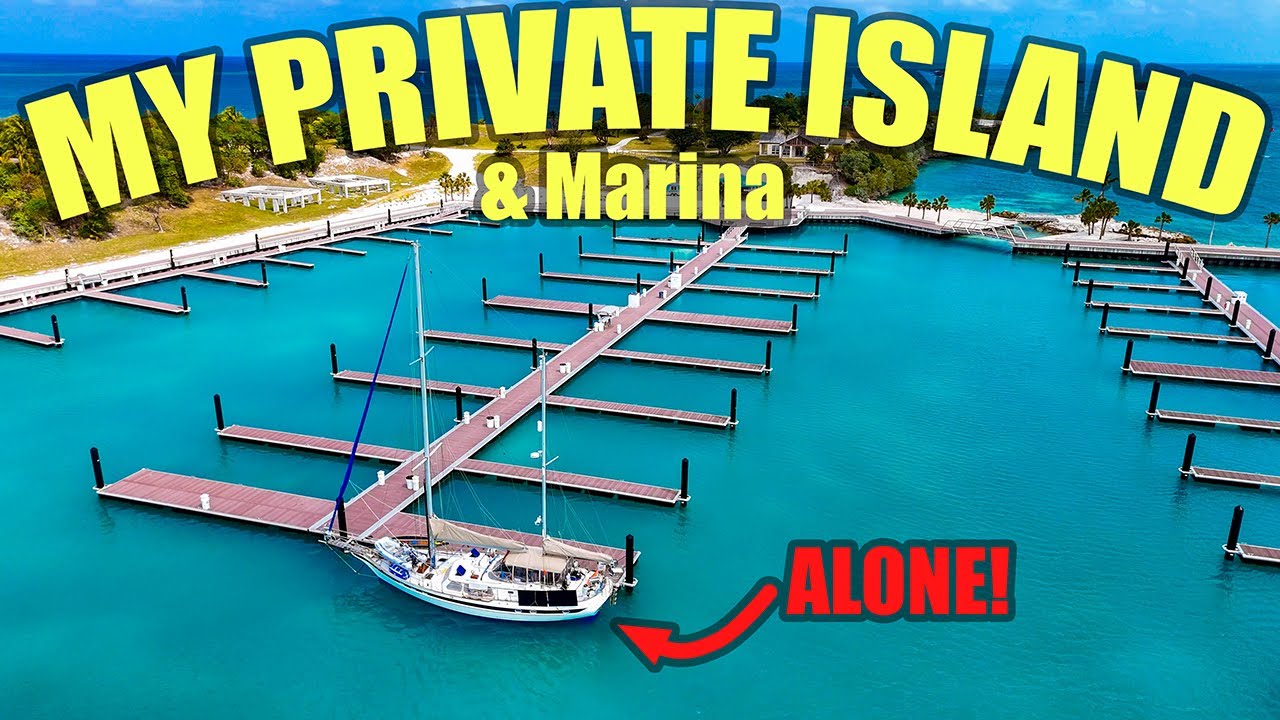 ALONE on my PRIVATE ISLAND in the Bahamas! | Preparing to Sail Again!