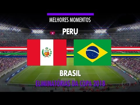 Highlights - Peru 0 vs 2 Brasil - 2018 Fifa World Cup Qualifiers - 11/15/2016
