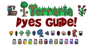 Terraria Dyes Guide! Dye Trader & Dye Vat Tutorial! ALL dyes, all platforms! (Mobile, 1.3+ etc.)
