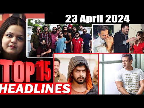 Top 15 Big News of Bollywood | 23rdApril 2024 | Salman Khan, Welcome 3, Shahid Kapoor