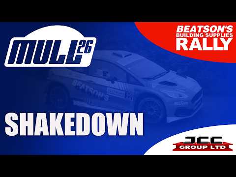 LIVE! Beatson's Building Supplies Mull 26 Rally - Shakedown