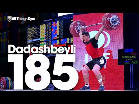 Dadas Dadashbeyli (98.38kg)185kg Snatch 2015 World Weightlifting Championships