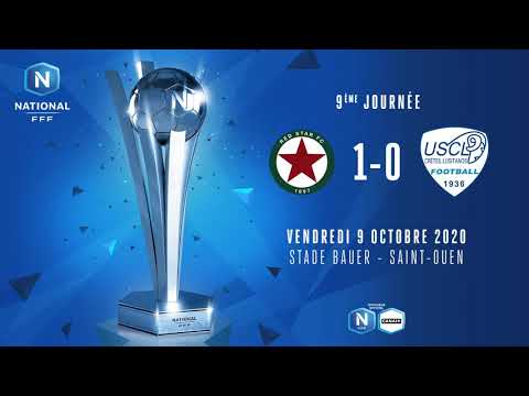 Résumé Red Star FC 1-0 US Créteil-Lusitanos / J9 National