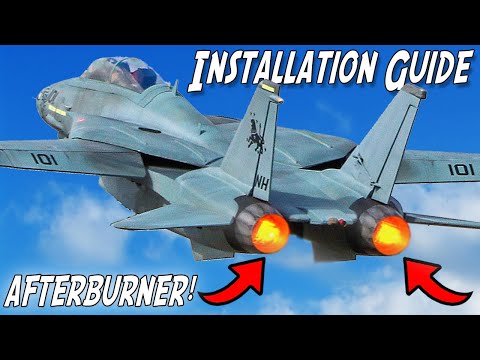 How to add a Simulated Afterburner to your EDF Jet: The CenterBurner!