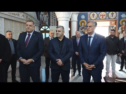 Teslić: Dodik i Karan posjetili parohijski dom u izgradnji - 09.11.2025.