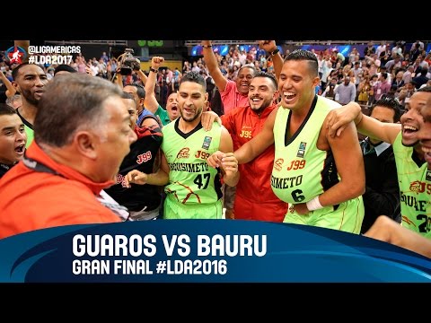 Bauru (BRA) v Guaros de Lara (VEN) - Game Highlights - Final - Liga de las Americas 2016
