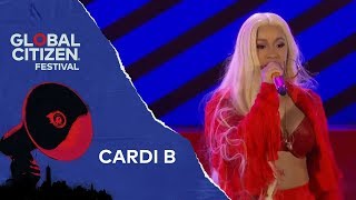 Cardi B Performs Be Careful | Global Citizen Festival NYC 2018