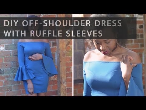 Pattern Drafting Tutorial - Off-Shoulder/Bardot Dress...