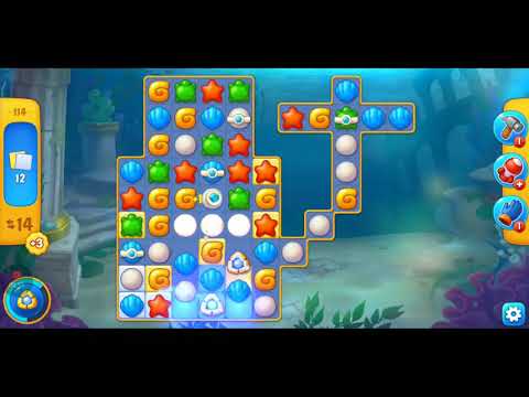 Fishdom level 114 | Hard Level | Clear all the tiles | Love Of Games