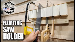 Floating Hand Saw Holder / French Cleat Tool Holder