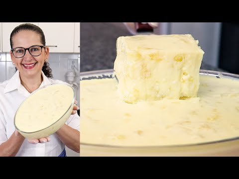 Pineapple Ice Cream - Incredibly Easy to Make! Creamy and Delicious! - Isamara Amâncio