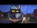 United Kingdom Manchester Double Decker Bus 230 Ride From Taunton Green To Gas Street
