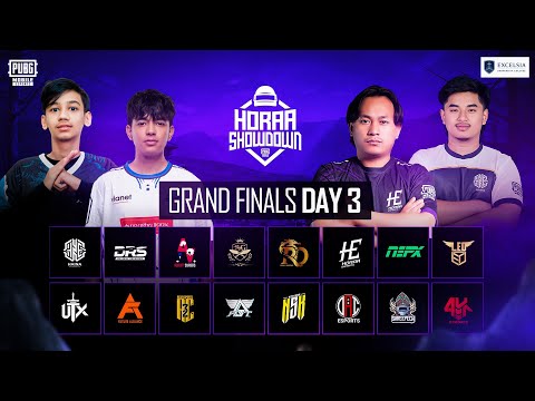 PUBG Mobile Horaa Showdown | Grand Finals Day 3