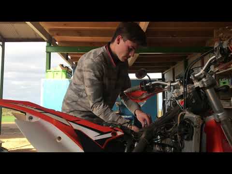 Dirtbike piston change (KTM 500 2014)