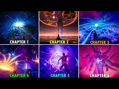 All Fortnite Chapter Finale Events (Chapter 1 - Chapter 7 Zero Hour Event)