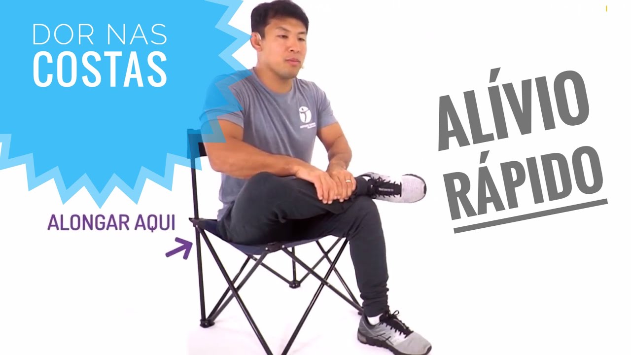 3 Exercícios para Aliviar Dor nas Costas e Lombar - Fisioterapeuta Thiago Takara