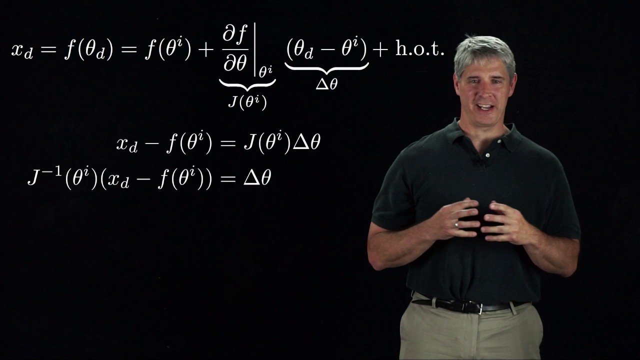 Modern Robotics, Chapter 6.2:  Numerical Inverse Kinematics (Part 1 of 2)