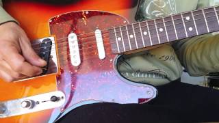 Video thumbnail for Fender Nashville PowerTelecaster piezo sound demo by Demo Freek