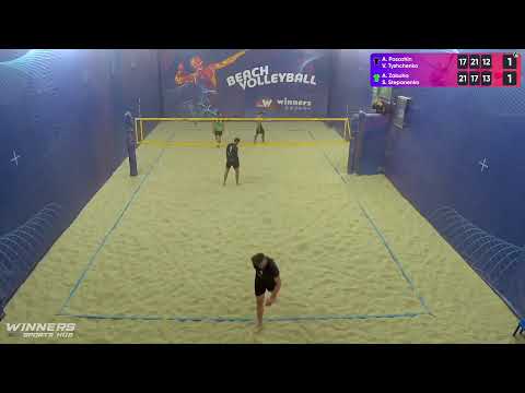 21:00 A. Pasazhin / V. Tyshchenko - A. Zabuha / S. Stepanenko 23.11.2022 | Winners Beach Volleyball