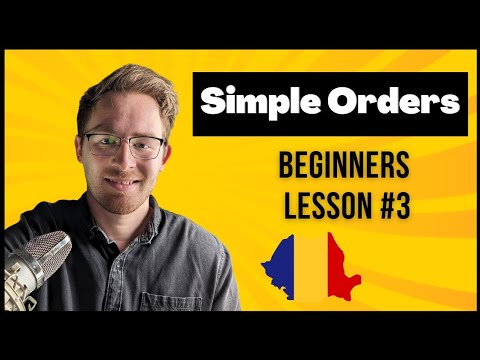 Romanian Conversation for Beginners. Lesson #3 - Simple Orders