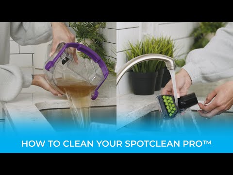 Kilimų ir baldų valymo įrenginys Bissell SpotClean Pro 1558N video