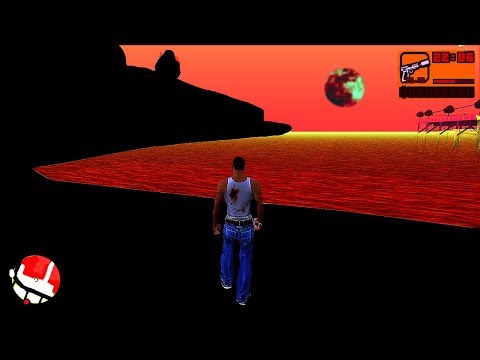 Играю в проклятую версию GTA San Andreas.. (страшно)
