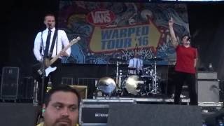 The Interrupters - Easy On You / Sound System (Operation Ivy Cover) Live at Vans Warped Tour 2016