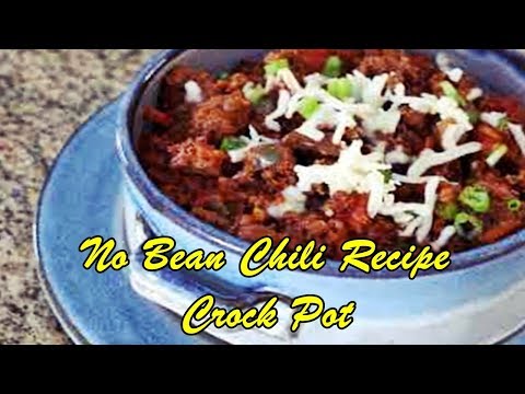 No Bean Chili Recipe Crock Pot