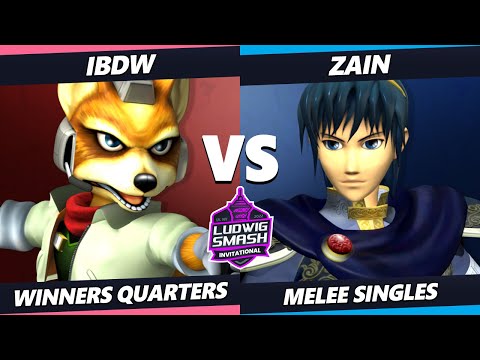 Ludwig Invitational - Zain (Marth) Vs. iBDW (Fox) SSBM Melee Tournament