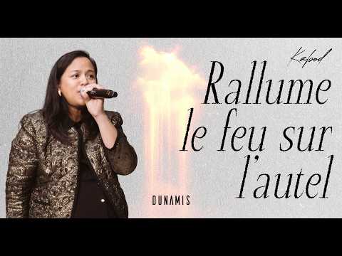 Rallume le feu sur l'autel