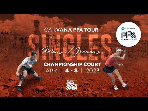 Selkirk Red Rock Open (Championship Court) - Men’s and Women’s Singles