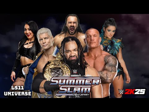 WWE 2K25 Universe Mode "SummerSlam 2025 Night 1" (Episode 190)