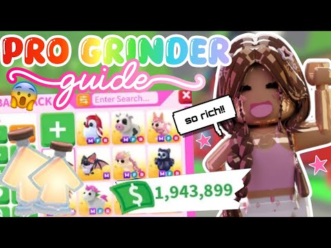 how to be the ULTIMATE PRO GRINDER in Adopt Me! *2026* 😱🛍️