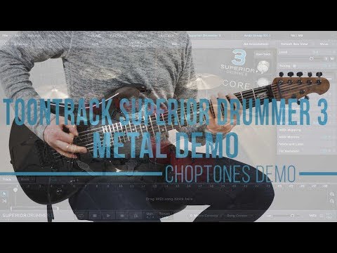 Build a Metal Drum Track with Toontrack Superior Drummer 3 | SDX3