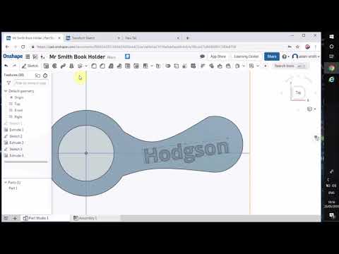 Onshape   Editing sketches and shapes