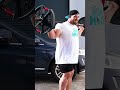 Walking lunges outside, Ronnie Coleman style! Check out latest leg day with Blessing! #shorts