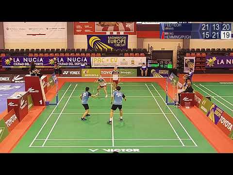 Match point - Tee / Teoh vs Hemming / Pugh - XD, Final - Spanish Int. 2021