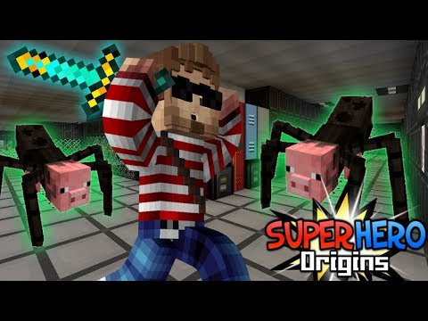 Minecraft Super Hero Origins #4 - THE SCHOOL TRIALS! (Modded Minecraft Roleplay)