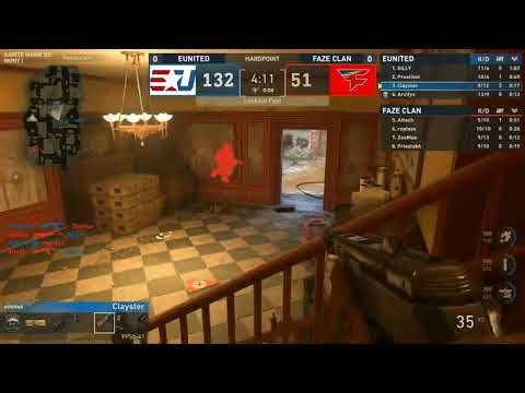 Faze VS. eUnited Map 1 - MLG Dallas 2017