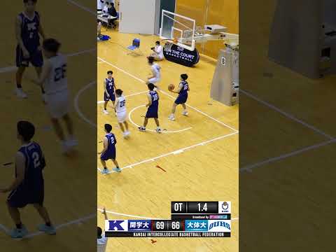 流通学科 【キセキを起こした】請田祐哉（大阪体育大学／No.9／4回生／PG／173cm／金沢学院）Thanks 4years.