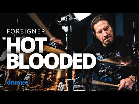 Foreigner "Hot Blooded" Drum Cover  - Brian Tichy
