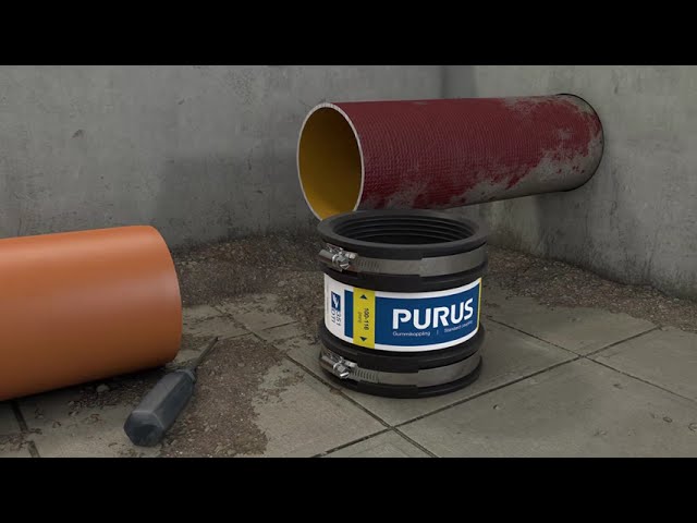 purus Gummikoppling purus 40-50mm