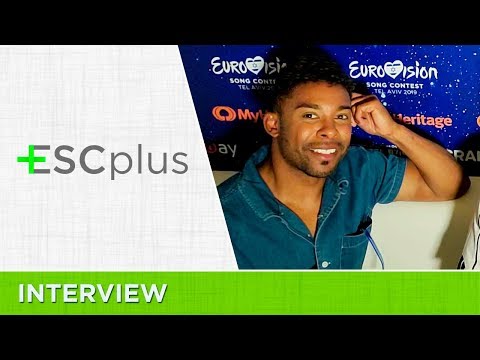 Eurovision 2019: Interview with John Lundvik after Second Rehearsal | Sweden