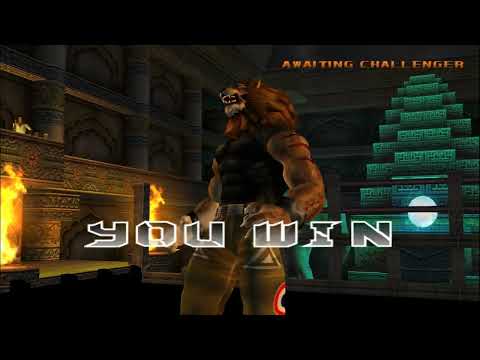 Bloody Roar Primal Fury Extreme - Gado Arcade Max Difficulty Gameplay 1