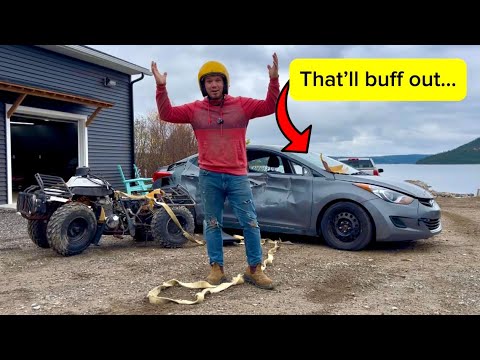 GOT A FREE ATV, FIXED IT, AND DESTROYED IT IN 10 MINUTES! 