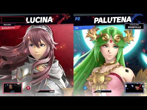 Deiros (Lucina) vs Schiz0 (Palutena) - Super Smash Tuesdays #27 @ Esports Arena Roseville Losers Sem