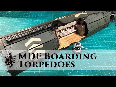 MDF Boarding Torpedoes Model Review - Scorched Earth Terrain - Termite Drill