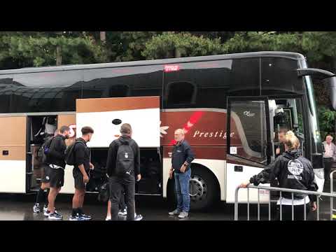 L’arrivée d’Amiens SC . Match contre FC Metz