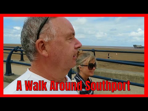 Exploring SOUTHPORT from CARAVAN AND MOTORHOME CLUB SITE - July 2020